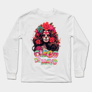 Cinco De Mayo Shirt Women Girl Kids Mexican Fiesta Squad Long Sleeve T-Shirt